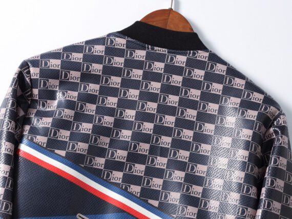 מעילים וג'קטים לגברים-DIOR new leather jacket - Cold Turkey & Blue Zodiac