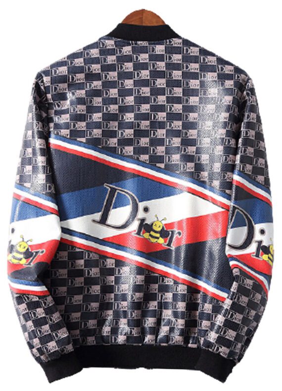 מעילים וג'קטים לגברים-DIOR new leather jacket - Cold Turkey & Blue Zodiac