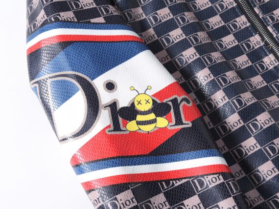 מעילים וג'קטים לגברים-DIOR new leather jacket - Cold Turkey & Blue Zodiac