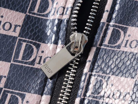 מעילים וג'קטים לגברים-DIOR new leather jacket - Cold Turkey & Blue Zodiac