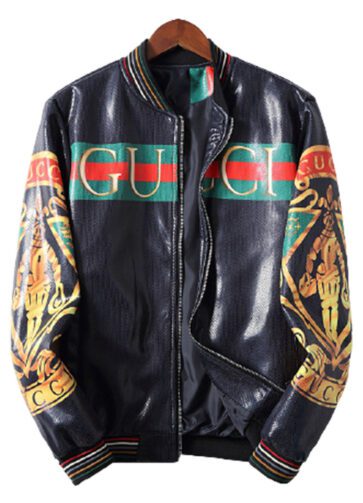מעילים וג'קטים לגברים-GUCCI new leather jacket - Genoa & Chenin