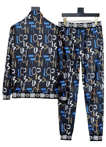 LV new suit – Black – Maya Blue – Sandy Brown (1)