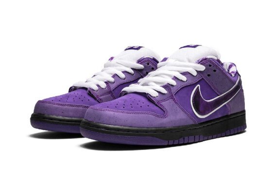 נעליי נייק-NIKE SB DUNK LOW PRO QS - Scampi & White