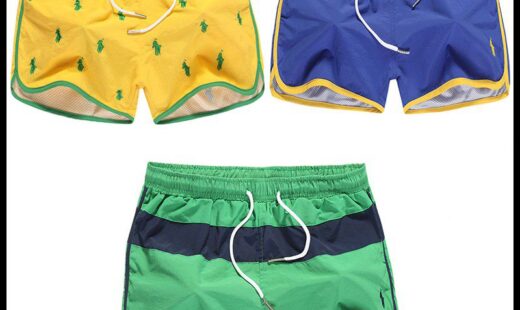 ראלף לורן-RALPH LAUREN SHORT WOMEN – YELLOW & GREEN – Copy