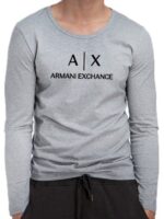 ארמני- ARMANI TSHIRT LONG MEN'S - Gray