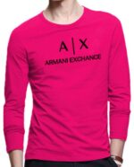 ארמני- ARMANI TSHIRT LONG MEN'S - Pink