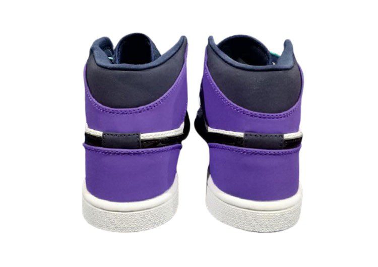 נעלי נייק-NIKE AIR MAX JORDAN HIGH - Blue Gem & Revolver – תמונה 4