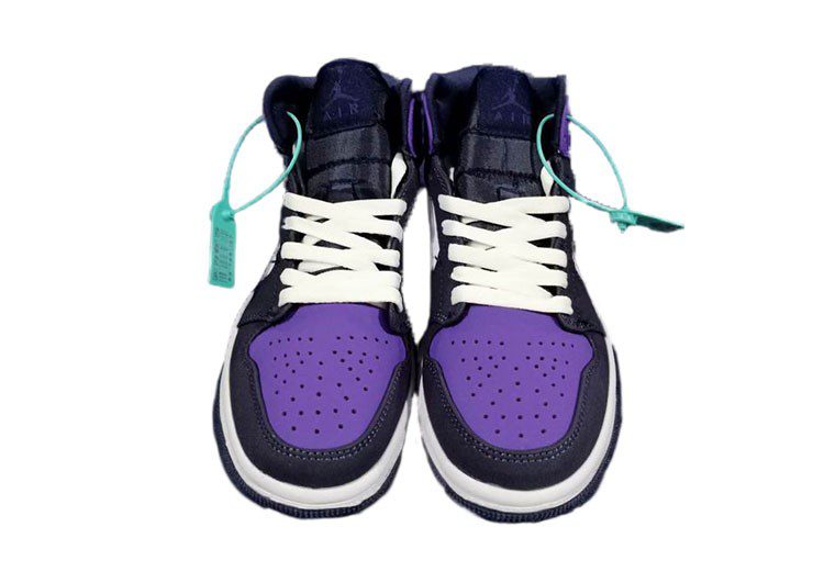 נעלי נייק-NIKE AIR MAX JORDAN HIGH - Blue Gem & Revolver – תמונה 3