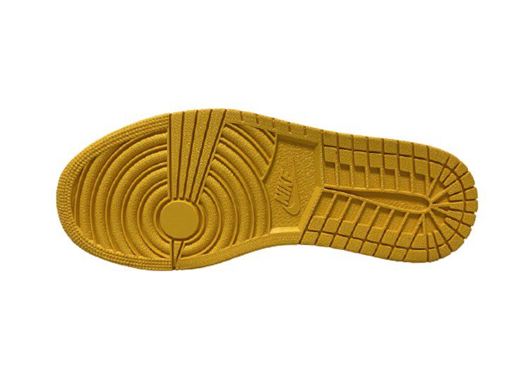 נעלי נייק-NIKE AIR MAX JORDAN HIGH - Buddha Gold Solitude & Black Pearl – תמונה 5