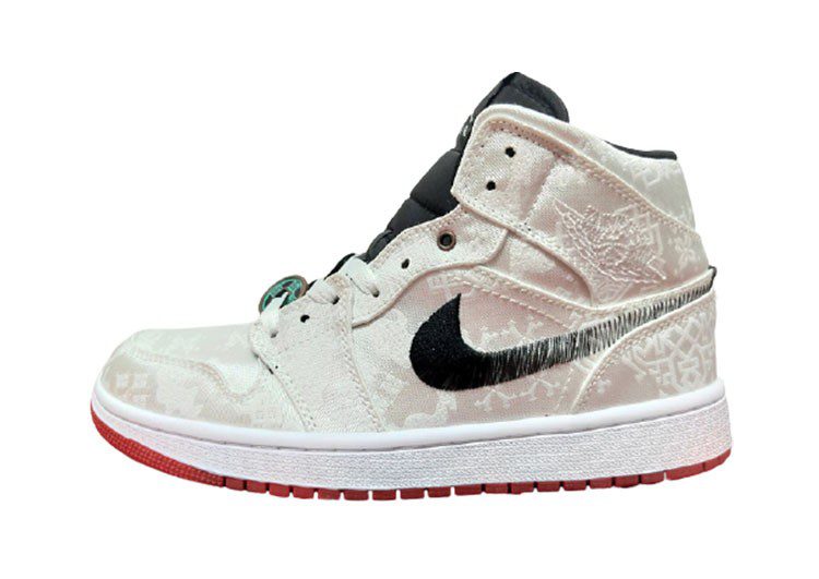 נעלי נייק-NIKE AIR MAX JORDAN HIGH -  Cold Turkey & Black