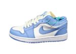 נעלי נייק-NIKE AIR MAX JORDAN HIGH - Pale Cornflower Blue & Twilight Blue