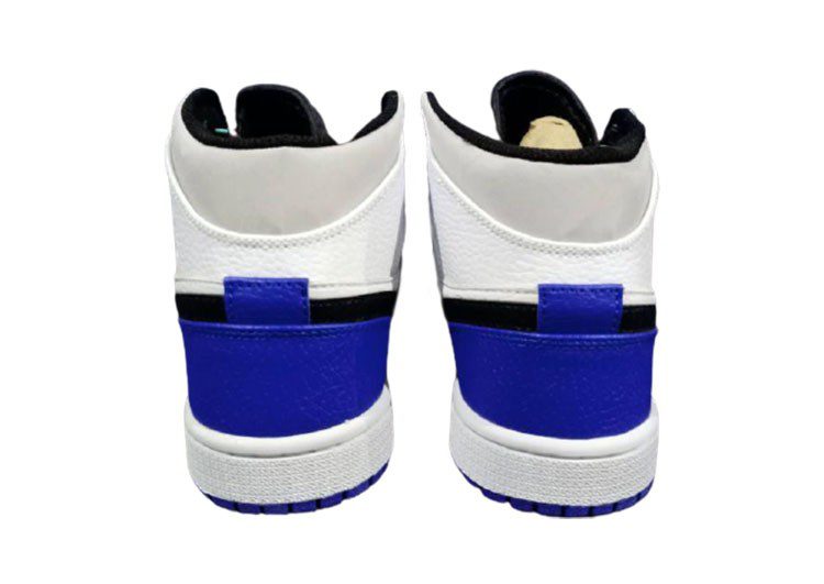 נעלי נייק-NIKE AIR MAX JORDAN HIGH - Wild Sand Ultramarine & Black – תמונה 3