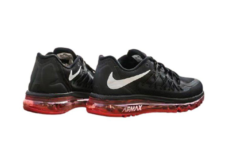 נעלי נייק-Nike Air Max 2015 - Charcoal & White Logo – תמונה 2