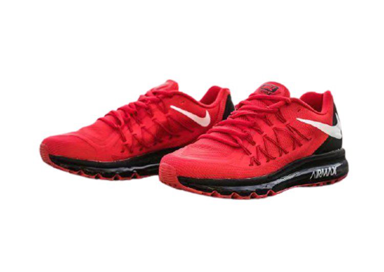נעלי נייק-Nike Air Max 2015 - Coral Red & Marshland – תמונה 3