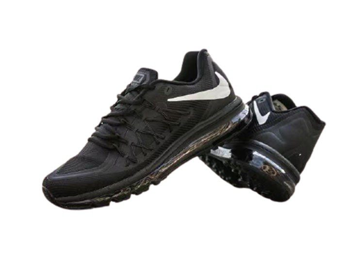 נעלי נייק-Nike Air Max 2015 - Melanzane & White Logo – תמונה 4