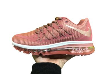 נעלי נייק-Nike Air Max 2015 - Sea Pink & Dust Storm Logo
