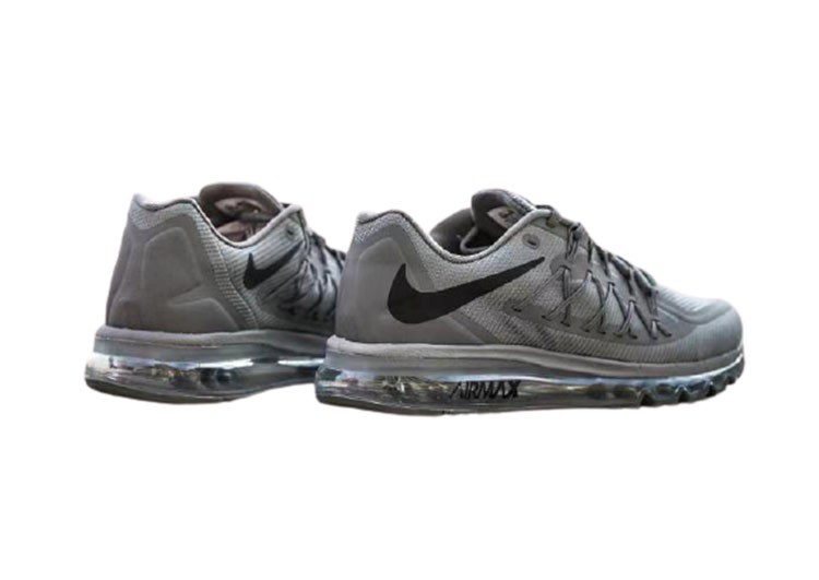 נעלי נייק-Nike Air Max 2015 - Storm Grey & Maire – תמונה 2
