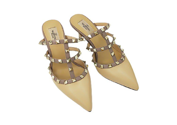ולנטינו-VALENTINO WOMEN'S SHOES - Gold