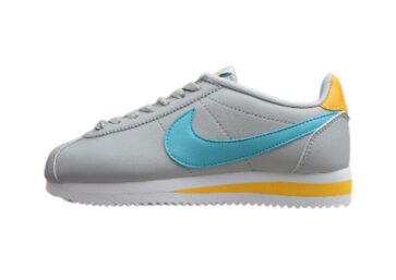 נעלי נייק-Nike Classic Cortez -Grey_Pure_Platinum_Hyper_Jade