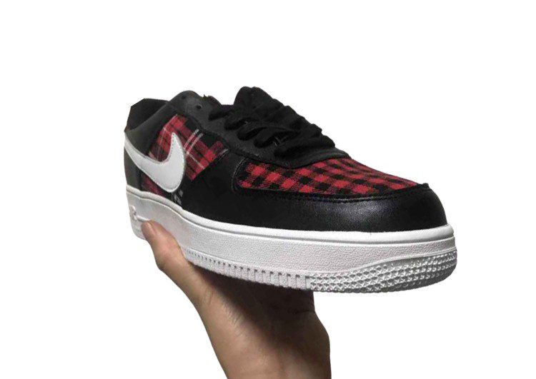 נעלי נייק -Nike Air Force 1 Low Black-Brown – תמונה 5