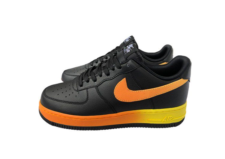 נעלי נייק -Nike Air Force 1 Low Black-Sun – תמונה 2