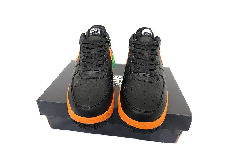 נעלי נייק -Nike Air Force 1 Low Black-Sun – תמונה 4