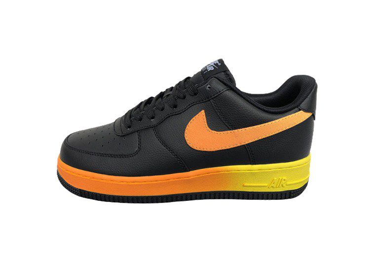 נעלי נייק -Nike Air Force 1 Low Black-Sun – תמונה 3