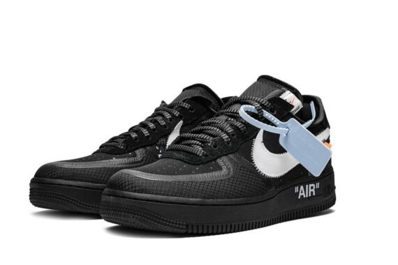 נעלי נייק-Nike Air Force 1 Low Black White