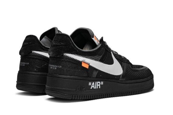 נעלי נייק-Nike Air Force 1 Low Black White