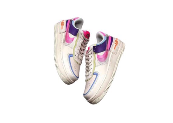 נעלי נייק -Nike Air Force 1 Low Blue Diamond-Brilliant Rose