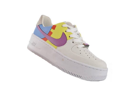 נעלי נייק -Nike Air Force 1 Low Violet Blue-Goldenrod