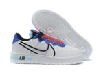 נעלי נייק -Nike Air Force 1 Low - White Blue & Red