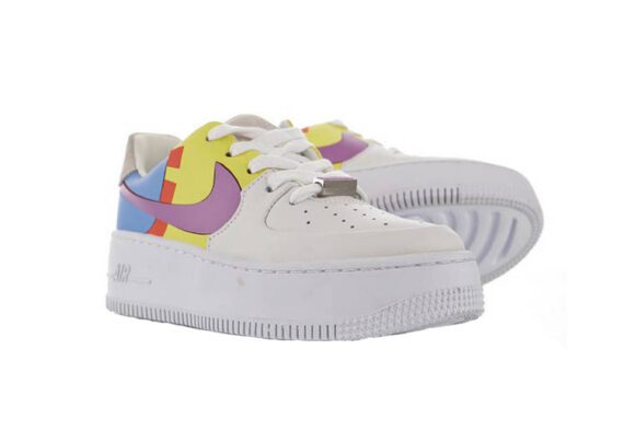 נעלי נייק -Nike Air Force 1 Low Violet Blue-Goldenrod