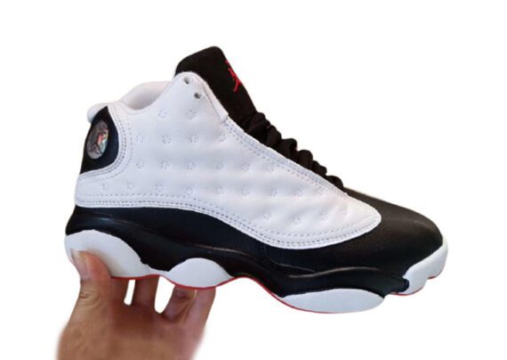 נעלי נייק-Air Jordan 13 He Got Game -Hawkes Blue & Black