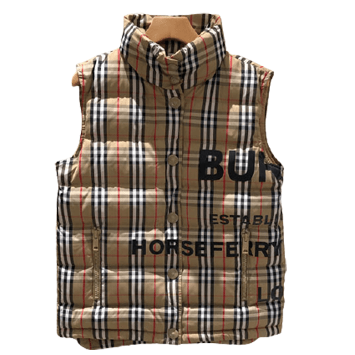ברברי - BURBERRY VEST- Sandrift & Black