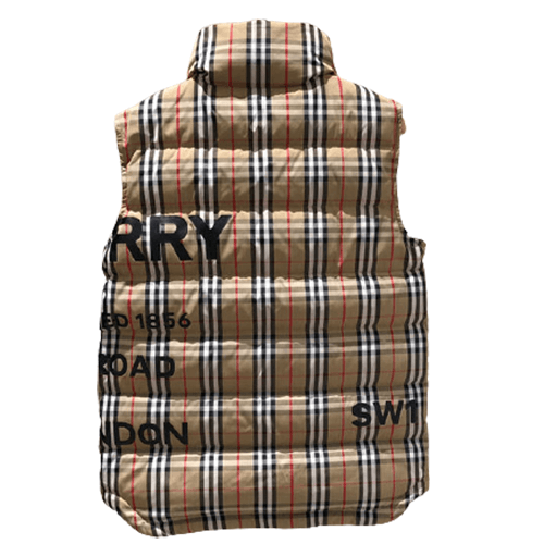 ברברי - BURBERRY VEST- Sandrift & Black – תמונה 2