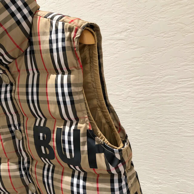 ברברי - BURBERRY VEST- Sandrift & Black – תמונה 6