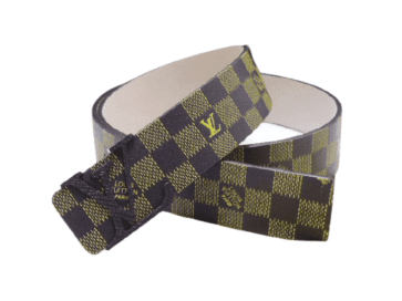 Louis Vuitton-לואי ויטון Belt - Melanzane & Yellow