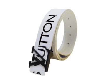 Louis Vuitton-לואי ויטון Belt - White Black