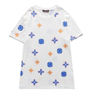 Louis Vuitton-לואי ויטון TSHIRT - White & Blue Mix