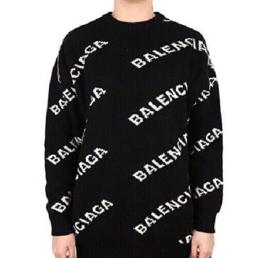 ולנטינו-VALENTINO SWETER - Black & White