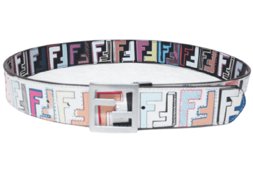 פנדי - FENDI BELT - Black & White Combo
