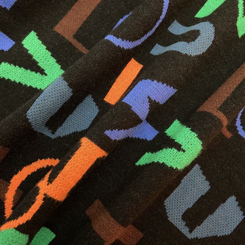 Louis Vuitton-לואי ויטון Sweter - Black Mix – תמונה 7