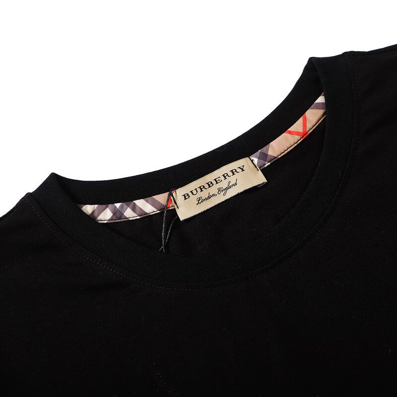 ברברי - BURBERRY TSHIRT - Black – תמונה 3
