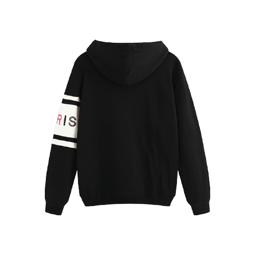 ג'יבנשי-GIVENCHY HOODIES - Black & White Combo – תמונה 2