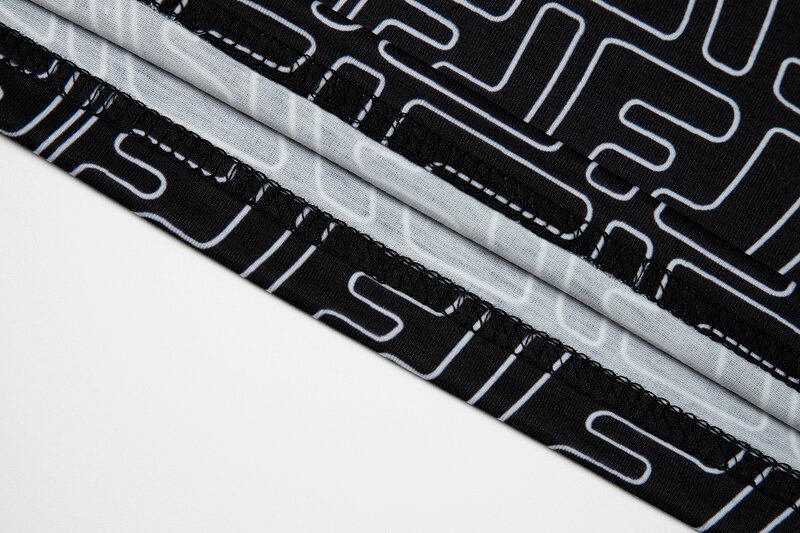 פנדי - FENDI TSHIRT MEN - Black & White – תמונה 3