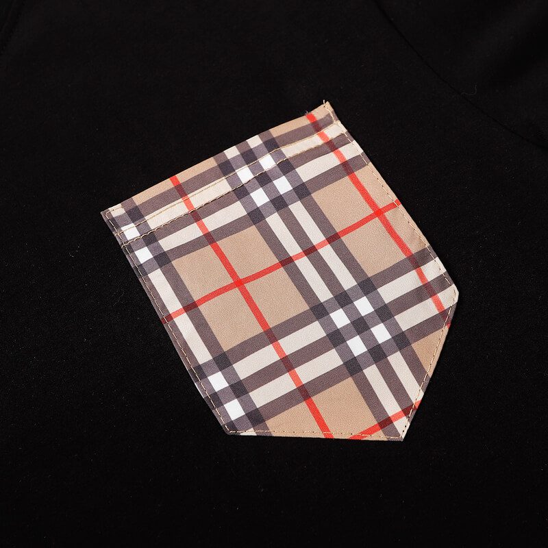 ברברי - BURBERRY TSHIRT - Black – תמונה 4