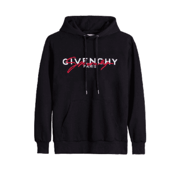 ג'יבנשי-GIVENCHY HOODIES - Black