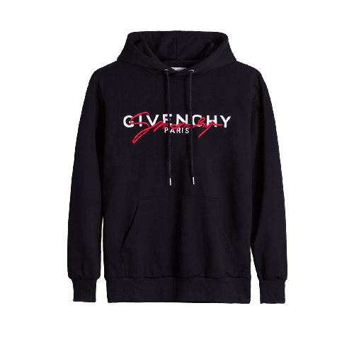ג'יבנשי-GIVENCHY HOODIES - Black