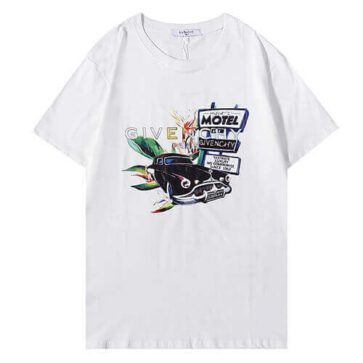 ג'יבנשי-GIVENCHY TSHIRT MEN - White